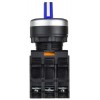 Переключатель 3 полож. 2НО с подсветкой син. MASTER IEK MI-SW60-20XD-4-14-3-K07