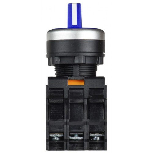 Переключатель 3 полож. 2НО с подсветкой син. MASTER IEK MI-SW60-20XD-4-14-3-K07