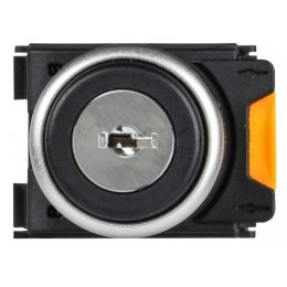 Переключатель 3 полож. 1НО+1НЗ с ключом черн. MASTER IEK MI-SW60-20Y-3-34-3-K02