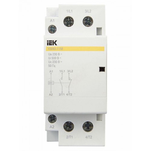 Контактор модульный КМ40-11М AC KARAT IEK MKK11-40-11