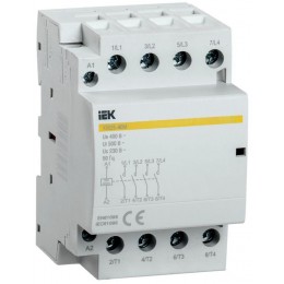 Контактор модульный КМ25-40М AC/DC IEK MKK21-25-40