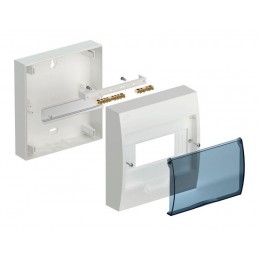 Корпус навесной ЩРН-П-8 Krepta 3 IP41 пластик. бел. IEK MKP12-N-08-40-20