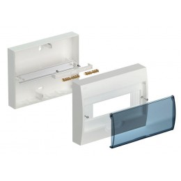 Корпус навесной ЩРН-П-12 Krepta 3 IP41 пластик. бел. IEK MKP12-N-12-40-10