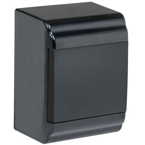 Корпус модульный навесной ЩРН-П-4 PRIME IP41 пластик. черн. IEK MKP13-N-01-04-41-K02
