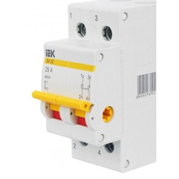 Выключатель нагрузки (мини-рубильник) 2п 25А ВН-32 KARAT IEK MNV10-2-025