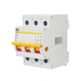 Выключатель нагрузки (мини-рубильник) 3п 40А ВН-32 KARAT IEK MNV10-3-040