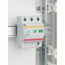 Ограничитель перенапряжения ОПС1-B 3P KARAT IEK MOP20-3-B