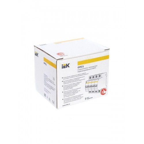 Ограничитель перенапряжения ОПС1-C 4P KARAT IEK MOP20-4-C