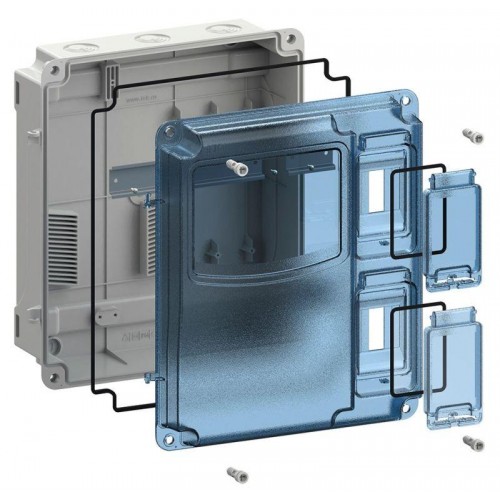 Корпус ЩУРн-П 3/6 Krepta 5 IP66 PC пластик. IEK MSP3-N-06-55