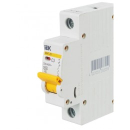 Выключатель автоматический модульный 1п C 3А 4.5кА ВА47-29 KARAT IEK MVA20-1-003-C