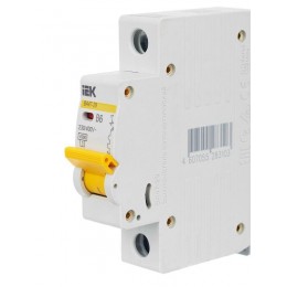 Выключатель автоматический модульный 1п B 6А 4.5кА ВА47-29 KARAT IEK MVA20-1-006-B