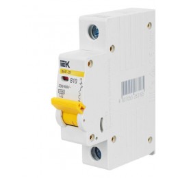 Выключатель автоматический модульный 1п B 10А 4.5кА ВА47-29 KARAT IEK MVA20-1-010-B