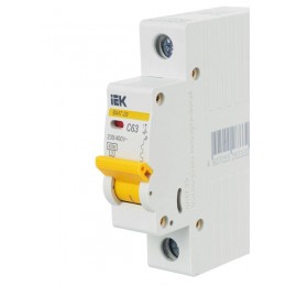 Выключатель автоматический модульный 1п C 63А 4.5кА ВА47-29 KARAT IEK MVA20-1-063-C