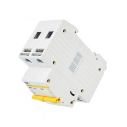 Выключатель автоматический модульный 2п D 16А 4.5кА ВА47-29 KARAT IEK MVA20-2-016-D