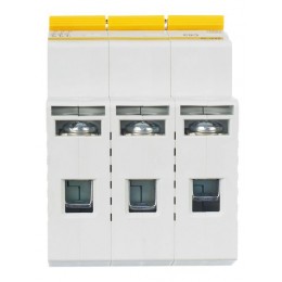 Выключатель автоматический модульный 3п C 63А 4.5кА ВА47-29 KARAT IEK MVA20-3-063-C