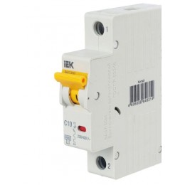 Выключатель автоматический модульный 1п C 10А 6кА ВА47-60M KARAT IEK MVA31-1-010-C