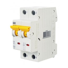 Выключатель автоматический модульный 2п C 6А 6кА ВА47-60M KARAT IEK MVA31-2-006-C