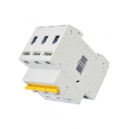 Выключатель автоматический модульный 3п C 10А 6кА ВА47-60M KARAT IEK MVA31-3-010-C