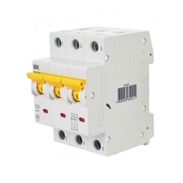Выключатель автоматический модульный 3п C 20А 6кА ВА47-60M KARAT IEK MVA31-3-020-C