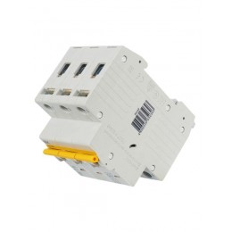 Выключатель автоматический модульный 3п C 40А 6кА ВА47-60M KARAT IEK MVA31-3-040-C