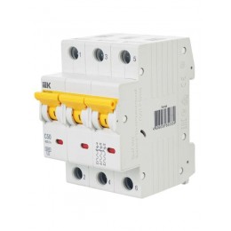 Выключатель автоматический модульный 3п C 50А 6кА ВА47-60M KARAT IEK MVA31-3-050-C