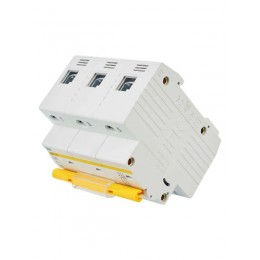 Выключатель автоматический модульный 3п C 25А 10кА ВА47-100 KARAT IEK MVA40-3-025-C