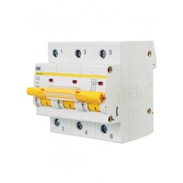 Выключатель автоматический модульный 3п C 32А 10кА ВА47-100 KARAT IEK MVA40-3-032-C
