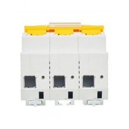 Выключатель автоматический модульный 3п D 40А 10кА ВА47-100 KARAT IEK MVA40-3-040-D