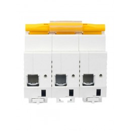 Выключатель автоматический модульный 3п C 63А 10кА ВА47-100 KARAT IEK MVA40-3-063-C