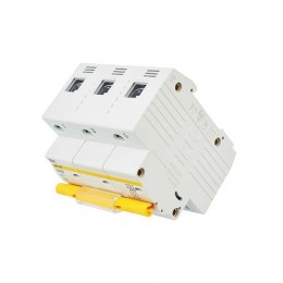 Выключатель автоматический модульный 3п D 100А 10кА ВА47-100 KARAT IEK MVA40-3-100-D