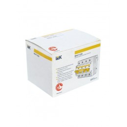 Выключатель автоматический модульный 4п C 80А 10кА ВА47-100 KARAT IEK MVA40-4-080-C