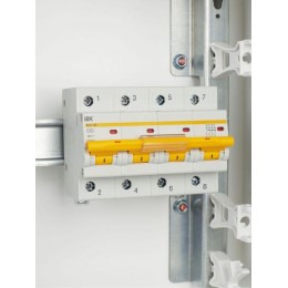 Выключатель автоматический модульный 4п C 80А 10кА ВА47-100 KARAT IEK MVA40-4-080-C