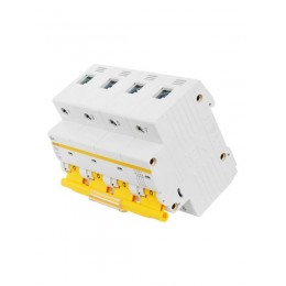 Выключатель автоматический модульный 4п C 80А 10кА ВА47-100 KARAT IEK MVA40-4-080-C