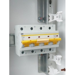 Выключатель автоматический модульный 4п C 100А 10кА ВА47-100 KARAT IEK MVA40-4-100-C