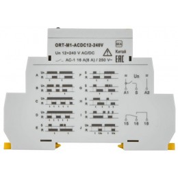Реле времени многофункц. ORT 1 контакт 12-240В AC/DC IEK ORT-M1-ACDC12-240V