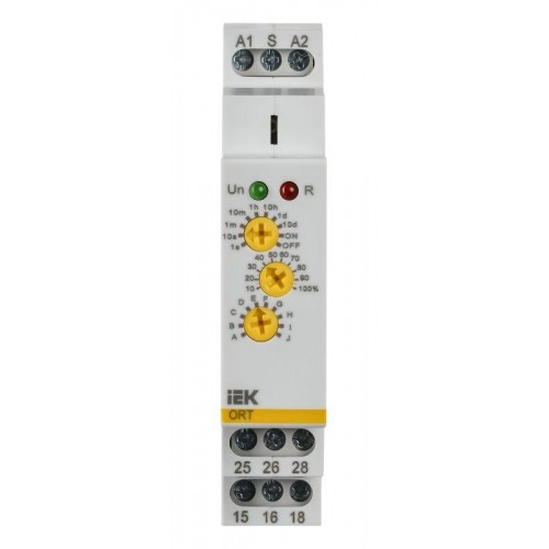 Реле времени многофункц. ORT 2 контакта 12-240В AC/DC IEK ORT-M2-ACDC12-240V