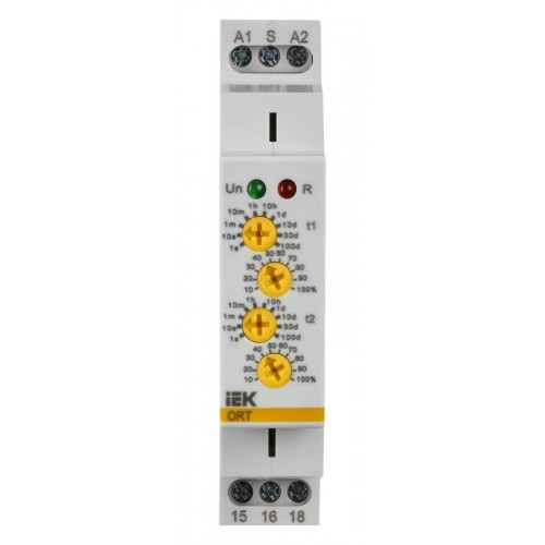 Реле циклическое ORT 1 контакт 12-240В AC/DC IEK ORT-S1-ACDC12-240V