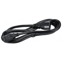 Кабель электропит. PDU 3х1.5 2м с разъемами С13-C14 ITK PC-C13C14-2M