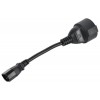 Адаптер PDU 3х1.5 10см с разъемами C14-Schuko ITK PC-C14D-10CM