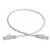 Патч-корд кат.5E UTP 1м сер. GENERICA PC01-C5EU-1M-G