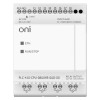 Модуль ЦПУ ПЛК 410 4 DI 4 UI (0-10 В/DI) 4 RO 12В-24В DC или 24В AC с Ethernet портом без экрана ONI PLC-410-CPU-08U04R-0AD-00