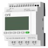 Модуль ЦПУ ПЛК 410 4 DI 4 UI (0-10 В/DI) 4 RO 12В-24В DC или 24В AC с Ethernet портом с экраном ONI PLC-410-CPU-08U04R-1AD-00