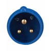 Вилка эл. каб. 16А 2P+PE 16А 220В IP44 ССИ-013 IEK PSR01-016-3