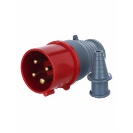 Вилка эл. каб. 16А 3P+PE 380В IP44 ССИ-014 IEK PSR02-016-4