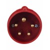 Вилка эл. каб. 16А 3P+PE+N 380В IP44 ССИ-015 IEK PSR02-016-5