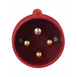 Вилка эл. каб. 32А 3P+PE 380В IP44 ССИ-024 IEK PSR02-032-4