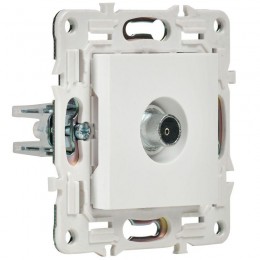 Розетка TV оконечная SKANDY SK-A12W арктич. бел. IEK SK-A10-O-K01