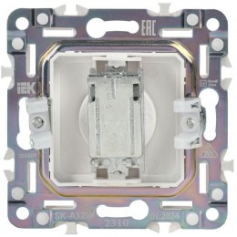 Розетка TV оконечная SKANDY SK-A12W арктич. бел. IEK SK-A10-O-K01