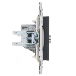 Розетка TV оконечная SKANDY SK-A12G графит IEK SK-A10-O-K53