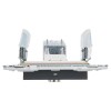 Розетка TV оконечная SKANDY SK-A12G графит IEK SK-A10-O-K53